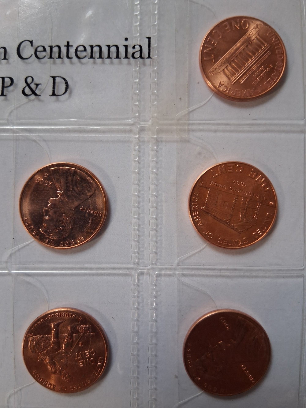 2009 Lincoln Bicentennial P & D 10 Coin Set - Uncirculated Collector Pack - Picture 3 of 8